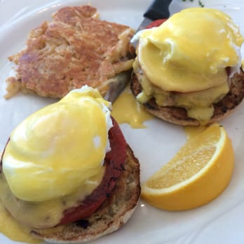 The Original Egg - Crab cake Benedict. - Breakfast & Brunch Near Me - Sarasota, Florida