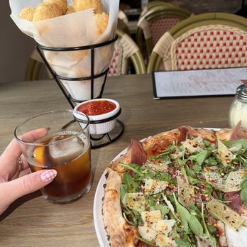 Pupatella Neapolitan Pizza - Prosciutto Arugula, Garlic Zeppole Ballsgarlic - Pizza Near Me - Washington, DC, District of Columbia Pupatella Neapolitan Pizza - Prosciutto Arugula, Garlic Zeppole Ballsgarlic - Pizza Near Me - Washington, DC, District of Columbia