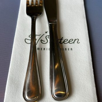 F/Sixteen - Silverware and branded napkin - Diners Near Me - Scottsdale, Arizona F/Sixteen - Silverware and branded napkin - Diners Near Me - Scottsdale, Arizona