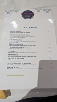 Menu photo 3 Taverna Mediterraneo Watertown, CT Menu photo 3 Taverna Mediterraneo Watertown, CT