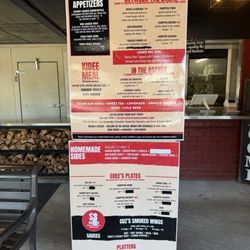 Edee's Shack - Menu