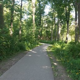 Covered part of the path