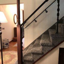 Prestige Scrollworks - Railings installed