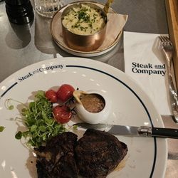 Steak & Co - Rebate steak medium we'll. Excellent.