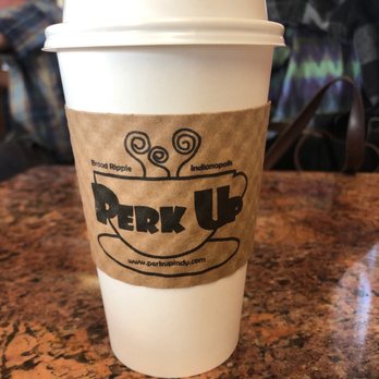 Perk Up Cafe - Grabbing a Dirty Hippie at Perk Up to help me wake up on this Sunday morning. - Coffee & Tea Near Me - Indianapolis, Indiana Perk Up Cafe - Grabbing a Dirty Hippie at Perk Up to help me wake up on this Sunday morning. - Coffee & Tea Near Me - Indianapolis, Indiana