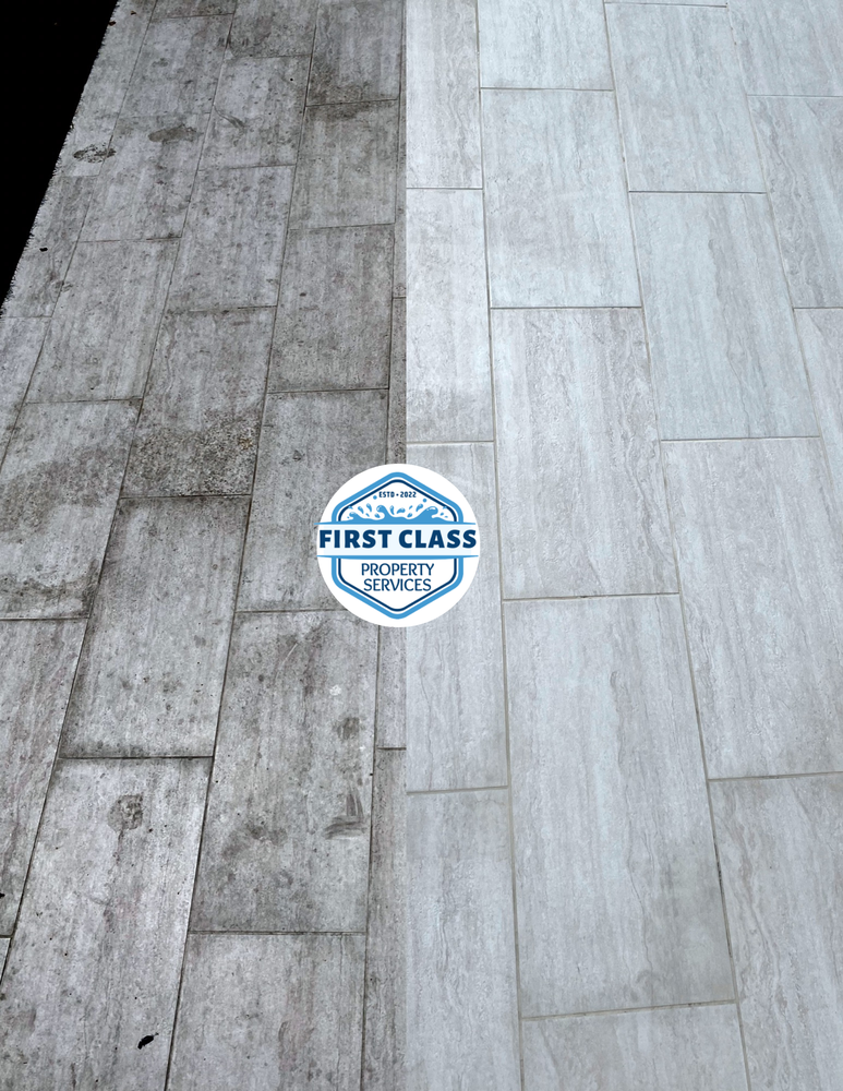 Slide of First Class Roof Cleaning