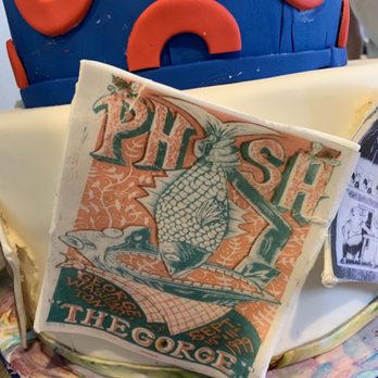 Designer Cakes Co. - Classic phish poster - Bakeries Near Me - Denver, Colorado