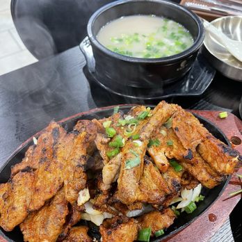 Yoon Busan Gukbap - Spicy pork ribs $38 - Korean Near Me - Garden Grove, California