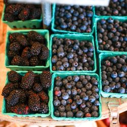 Sunshine Health Foods - Yummy fresh blackberries and blueberries
