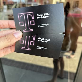 T-Mobile - Omar Siraj's bizarre card. He's the best! - Mobile Phones Near Me - Orange, California