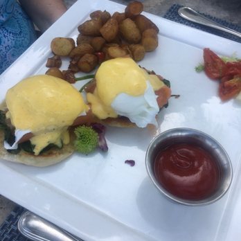 Latitudes - Sunset Key Cottages - Salmon Benedict - it was amazing! - Seafood Near Me - Key West, Florida Latitudes - Sunset Key Cottages - Salmon Benedict - it was amazing! - Seafood Near Me - Key West, Florida