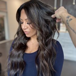 Morgan James Salon - Keratin + Weft Extensions by: Annette