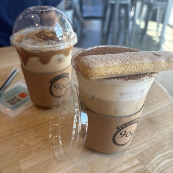 Platform 909 - Cookie butter iced latter, tiramisu iced latte - Coffee & Tea Near Me - Chino Hills, California