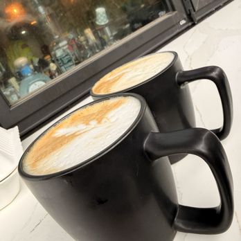 Urban Roast - White mocha latte and latte. Delicious. - Breakfast & Brunch Near Me - Washington, DC, District of Columbia Urban Roast - White mocha latte and latte. Delicious. - Breakfast & Brunch Near Me - Washington, DC, District of Columbia