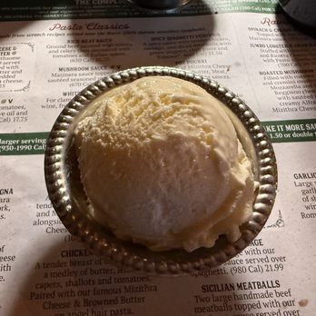The Old Spaghetti Factory - Vanilla Ice Cream - Italian Near Me - Elk Grove, California