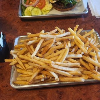 The Burger Saloon - Large Fries, enough for 2 to share - Bars Near Me - Woodland, California The Burger Saloon - Large Fries, enough for 2 to share - Bars Near Me - Woodland, California