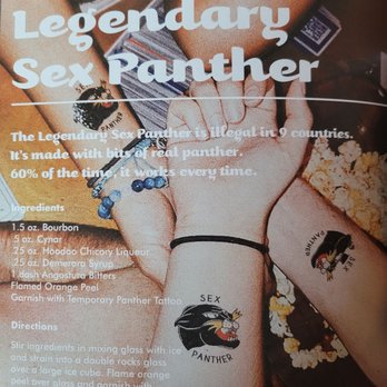 The House of Found Objects - Sex Panther drink recipe - Cocktail Bars Near Me - Birmingham, Alabama