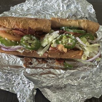Cheba Hut "Toasted" Subs - 5 5-0 (ALL THE PIG, BABY) with jalapeños - Bars Near Me - Henderson, Nevada