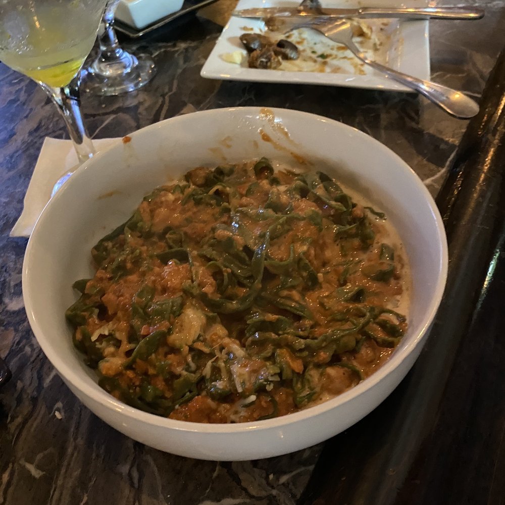 Osteria G - Butchers bolognese - spinach pasta - try it - you won't regret it! - Italian Near Me - Apex, North Carolina
