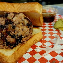 Chopped Brisket Sandwich