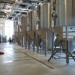 Vats at the distillery