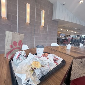 Chick-fil-A - Spicy Chicken Biscuit - Fast Food Near Me - Sherman Oaks, California Chick-fil-A - Spicy Chicken Biscuit - Fast Food Near Me - Sherman Oaks, California