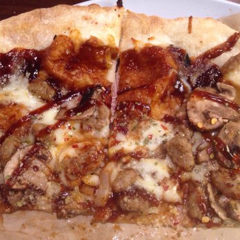 MOD Pizza - MOD 11" Caspian with sausage instead of chicken. - Fast Food Near Me - New Braunfels, Texas MOD Pizza - MOD 11" Caspian with sausage instead of chicken. - Fast Food Near Me - New Braunfels, Texas