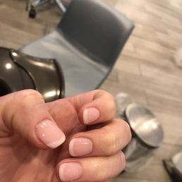 William did my nails today and picked just exactly the correct shade of pink for me.
