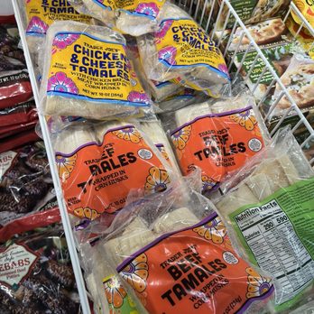 Trader Joe's - Nice variety of tamales, I like the green chili and cheese! - Grocery Near Me - San Antonio, Texas Trader Joe's - Nice variety of tamales, I like the green chili and cheese! - Grocery Near Me - San Antonio, Texas