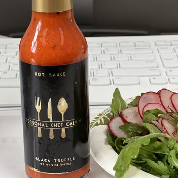 Personal Chef Calvin - Literally goes on anything! Best truffle hot sauce on the market. - Personal Chefs Near Me