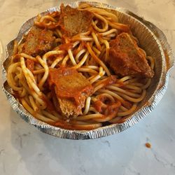 Gigi Pizza & Wedges - Kids Spaghetti and Meatballs
