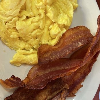The Egg Factory - Side of scrambled eggs and thick cut bacon - Breakfast & Brunch Near Me - Nampa, Idaho The Egg Factory - Side of scrambled eggs and thick cut bacon - Breakfast & Brunch Near Me - Nampa, Idaho