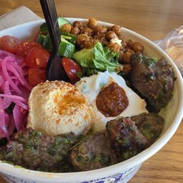 MEDITERRANEAN BEEF BOWL MEDITERRANEAN BEEF BOWL