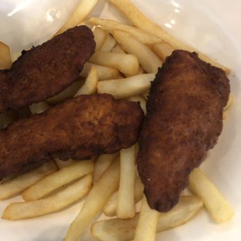 Hydeout Cafe - Chicken tender with fries comfort food - Breakfast & Brunch Near Me - McKinney, Texas