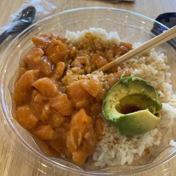Pokeworks - Salmon bowl - Salad Near Me - Costa Mesa, California Pokeworks - Salmon bowl - Salad Near Me - Costa Mesa, California