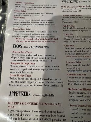 Menu photo 1 Kid Rip's Runnemede, NJ