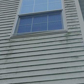 Dirtyware Pressure Washing - 2nd floor window before - Pressure Washers Near Me