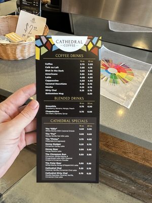 Menu photo 4 Cathedral Coffee Macon, GA Menu photo 4 Cathedral Coffee Macon, GA
