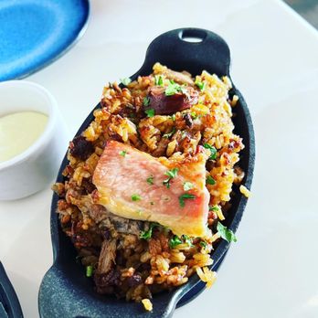 Petiscos - Fried duck rice. Rustic delicious. - Portuguese Near Me - San Jose, California Petiscos - Fried duck rice. Rustic delicious. - Portuguese Near Me - San Jose, California