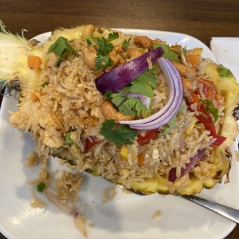 Aung Family Restaurant - Pineapple fried rice - Asian Fusion Near Me - Kenmore, New York Aung Family Restaurant - Pineapple fried rice - Asian Fusion Near Me - Kenmore, New York