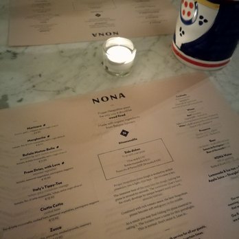 Nona - Menu - Pizza Near Me - Brussels, BRU