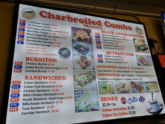 Menu photo 5 Ay Papa Que Rico Arleta, CA