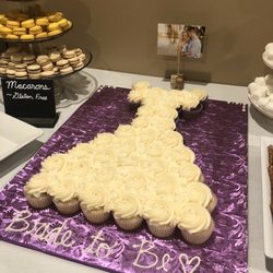 sweet eats by erin - Wedding dress cupcake cake!