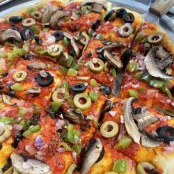 S&S BBQ and Pizzeria - Veg pizza without cheese