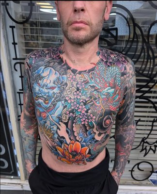 Ian Haines - Ian Haines is a locally recognized, award-winning tattoo artist who has been licensed and professionally tattooing in St. Louis since 2015. With nearly a decade of experience, he has developed the skill, versatility, and technical precision to execute virtually any tattoo style with confidence and consistency.
Whether you're looking for bold traditional, black and grey realism, fine line work, color pieces, or large-scale custom projects, Ian works closely with each client to design tattoos that are both visually striking and built to last. Ian Haines - Ian Haines is a locally recognized, award-winning tattoo artist who has been licensed and professionally tattooing in St. Louis since 2015. With nearly a decade of experience, he has developed the skill, versatility, and technical precision to execute virtually any tattoo style with confidence and consistency.
Whether you're looking for bold traditional, black and grey realism, fine line work, color pieces, or large-scale custom projects, Ian works closely with each client to design tattoos that are both visually striking and built to last.