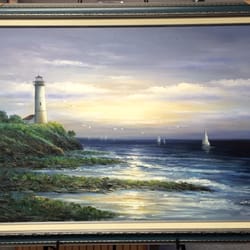 Seaside Art Gallery - Newport themed art for the Amherst office. Lisa was so helpful and nice!