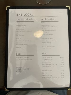 Menu photo 8 The Local Austin, TX