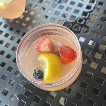 Milk and Honey Restaurant at Cascade - Strawberry lemonade mimosa- DELICIOUS! - Breakfast & Brunch Near Me - Atlanta, Georgia