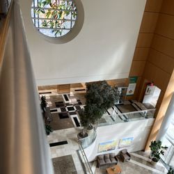 Fairview Hospital - Atrium by the Parkview area.