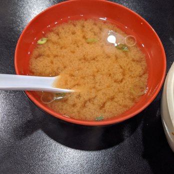 Sakura Chaya Clovis - Miso soup - Teppanyaki Near Me - Clovis, California Sakura Chaya Clovis - Miso soup - Teppanyaki Near Me - Clovis, California
